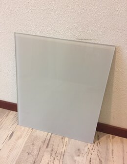Glaswand lichtgrijs - 47,5x40,1 cm